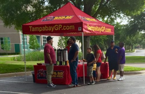 Tampa Car Event Food Stand