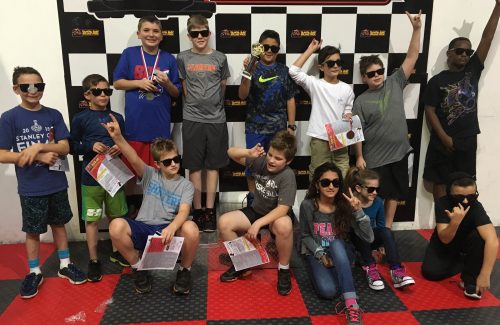 Tampa go-karting birthday party for kids