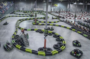 Indoor Go Kart Racing In Tampa Tampa Bay Grand Prix