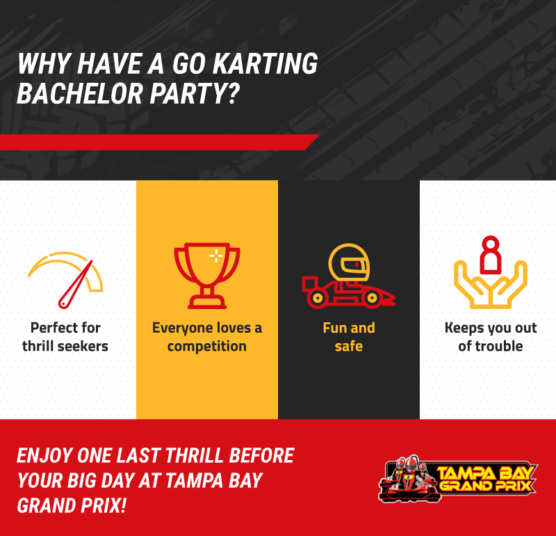 Why have a go karting bachelor or bachelorette party?