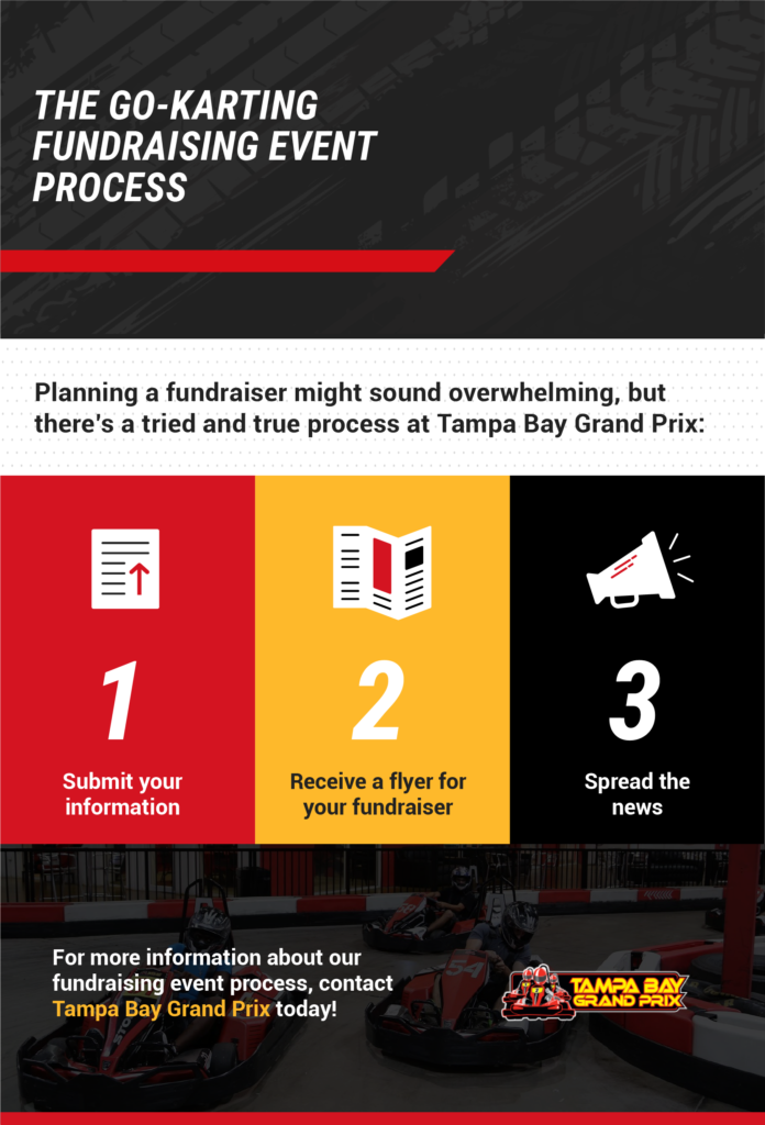 go karting fundraising events in tampa bay, florida